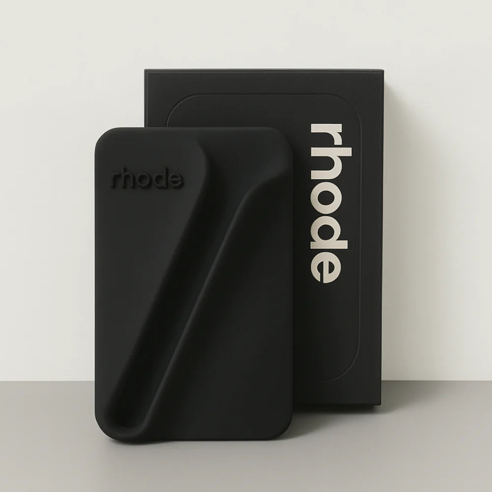 rhode リップ　snap-on lip case black Rhode Black Snap On Lip Case With Lip Kit | LIPPYCASE LONDON