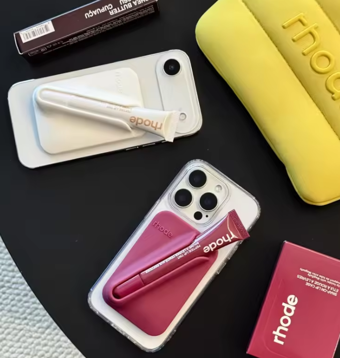 Rhode Black Snap On Lip Case With Lip Kit | LIPPYCASE LONDON