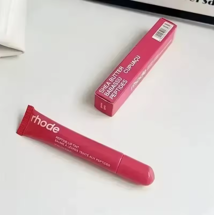 Lip Gloss Peptide Lip Tint Treatment Moisturiser Lip Gloss Hydrating Balm