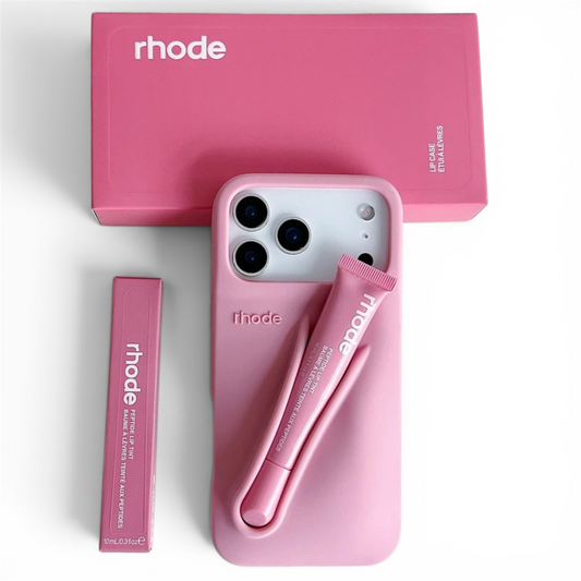 Lip Gloss Kit Silicon Phone Case for iPhone - Ribbon