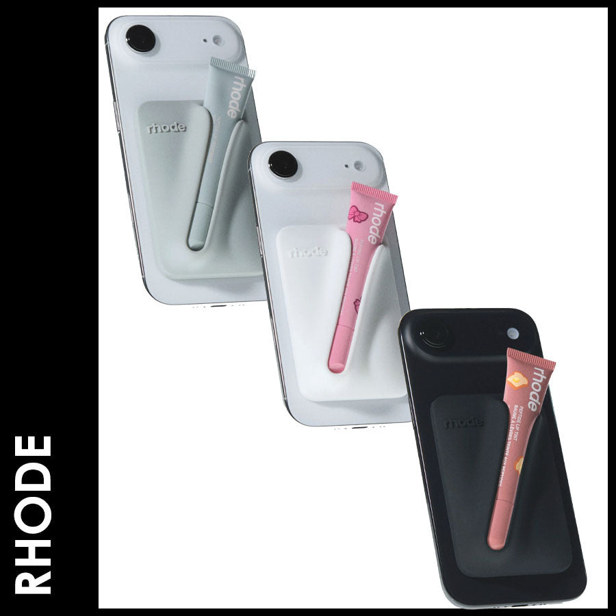 White Snap-On Lip Case for iPhone – MagSafe, Lip Holder & Free Lip Gloss
